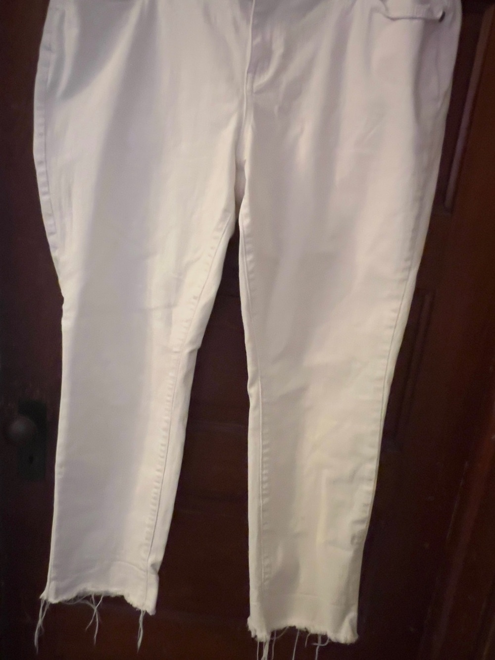 torrid White High-Rise Skinny Jeans